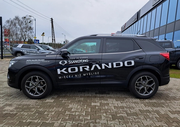 SsangYong Korando cena 123900 przebieg: 3500, rok produkcji 2022 z Stary Sącz małe 79